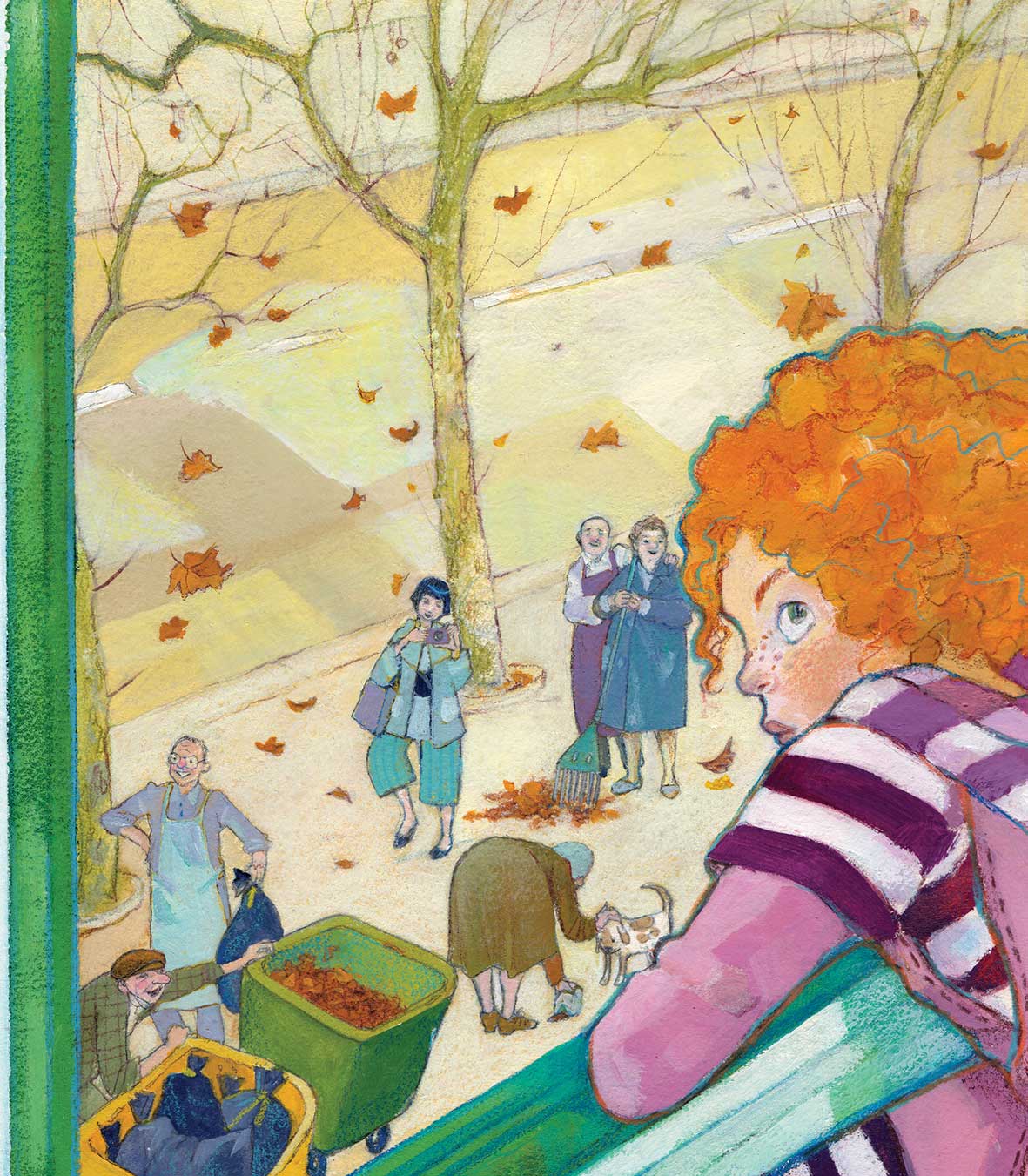 Cinzia Ghigliano, La bambina mascherata, libro illustrato per ragazzi, Interlinea edizioni