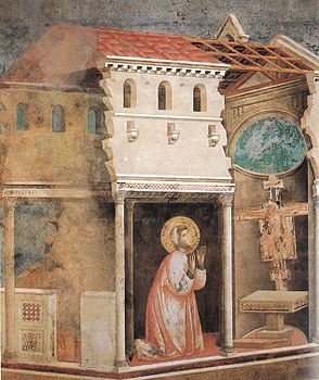 Giotto-Storie-di-San-Francesco-La-perfetta-letizia