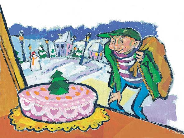Milani, La torta, libro illustrato per bambini, Le rane Interlinea