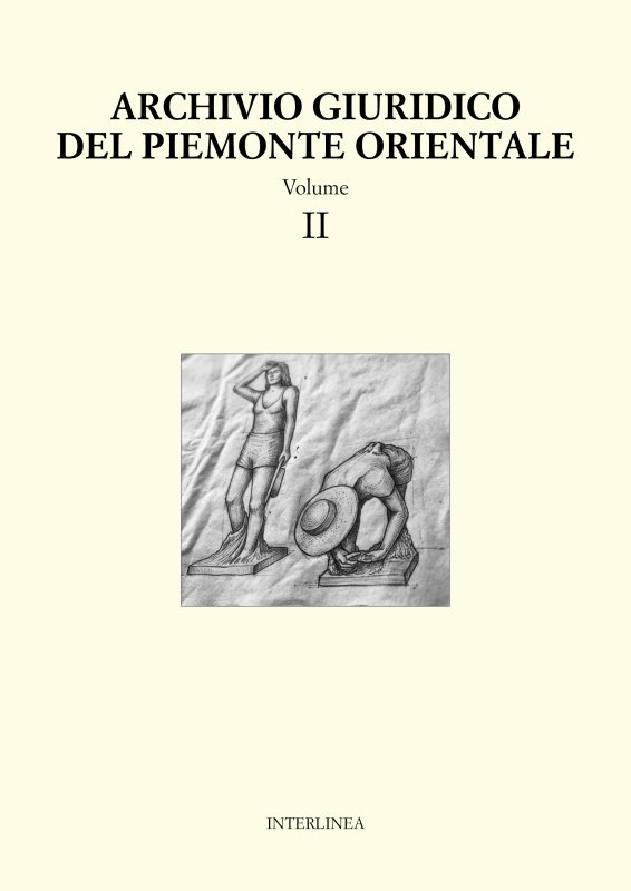 Archivio Giuridico del Piemonte Orientale II