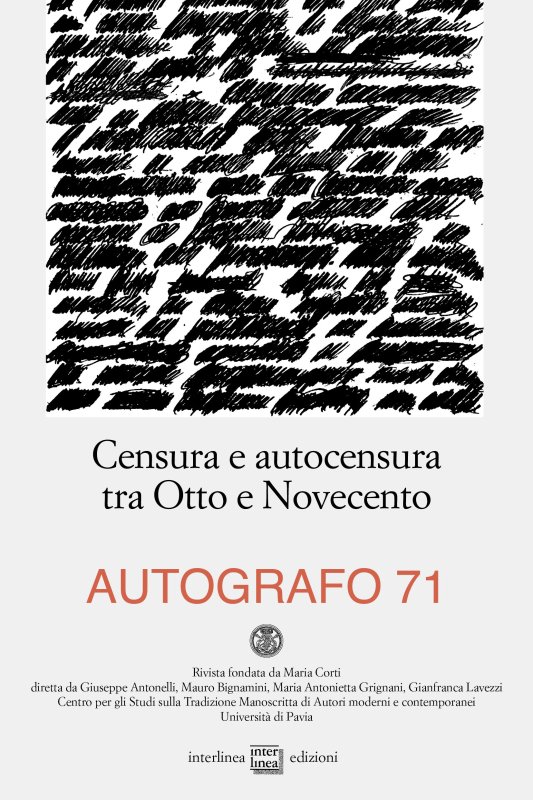 Censura e autocensura tra Otto e Novecento