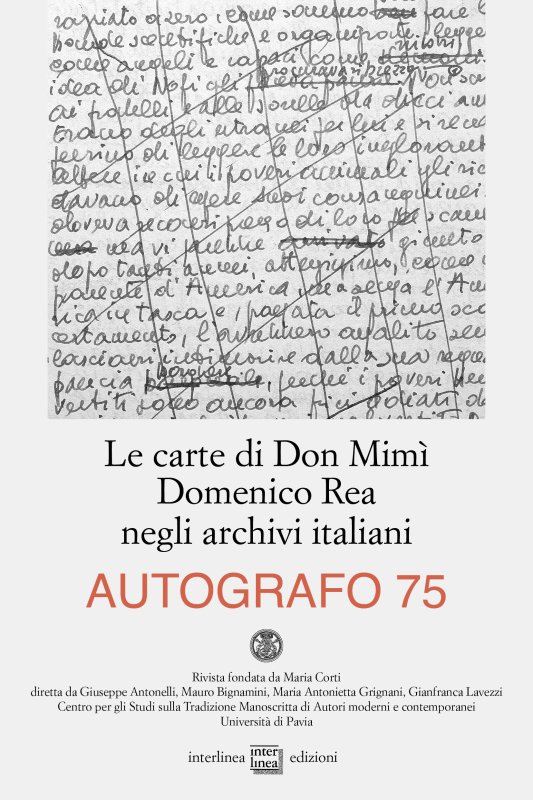 Le carte di Don Mimì Domenico Rea negli archivi italiani