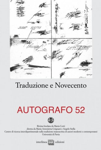 Traduzione e Novecento - Autografo 52