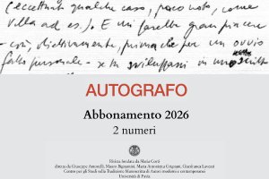 AUTOGRAFO - Abbonamento annuale 2026
