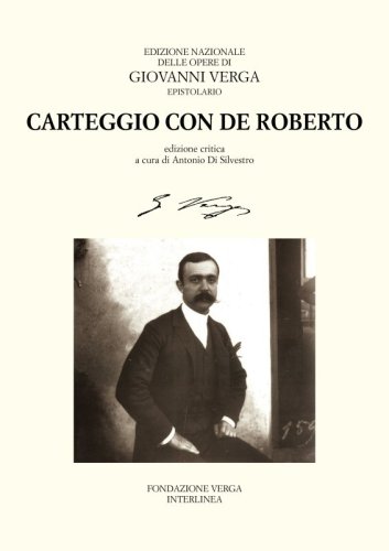 Carteggio con Federico De Roberto
