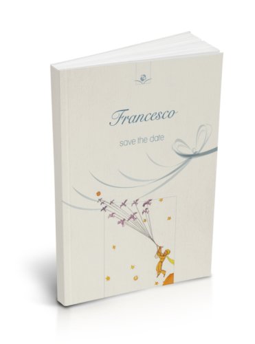 Il piccolo principe - libro bomboniera per battesimo