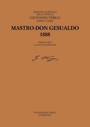 Mastro Don Gesualdo (1888)