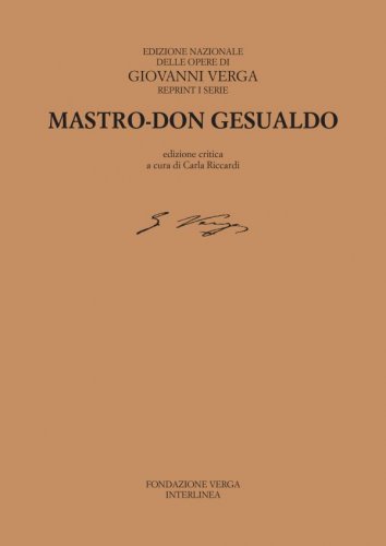 Mastro Don Gesualdo (1889)