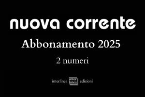 NUOVA CORRENTE - Abbonamento annuale 2025