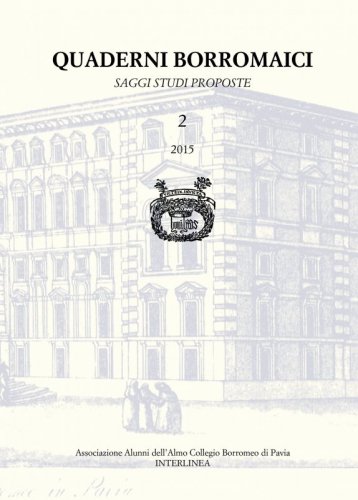 Quaderni Borromaici 2 - Saggi Studi Proposte