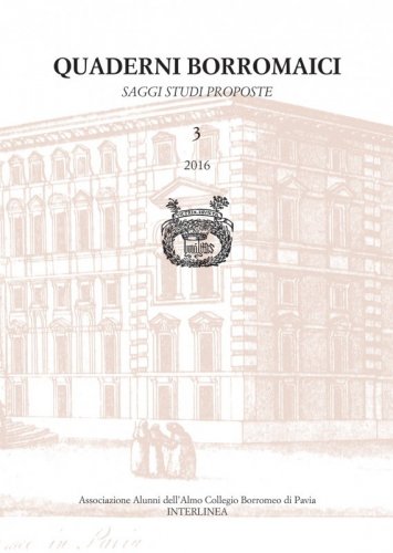 Quaderni Borromaici 3 - Saggi Studi Proposte