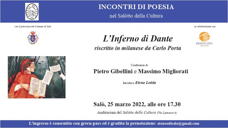 L’Inferno di Dante riscritto in milanese da Carlo Porta