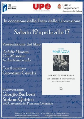 Presentazione di Milano 25 aprile 1945 a Villa Marazza