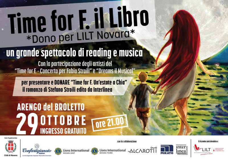 Time for F. il Libro *Dono per LILT Novara*