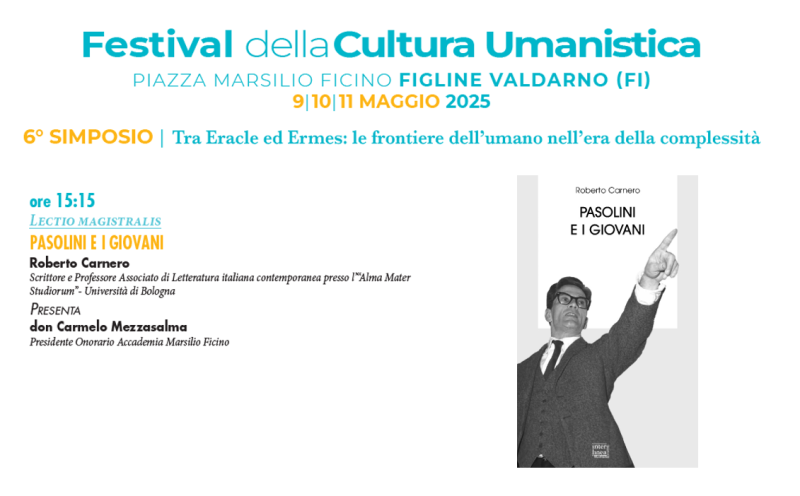 Pasolini e i giovani: lectio magistralis