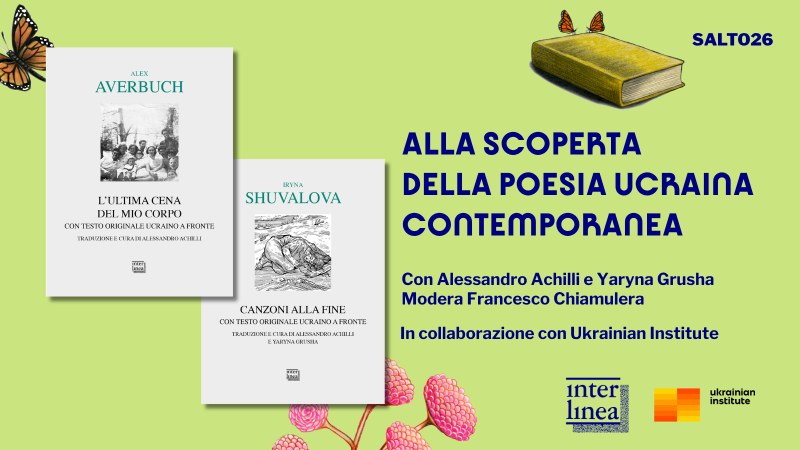 SalTo26 - Alla scoperta della poesia ucraina contemporanea