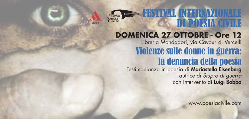 Violenze sulle donne in guerra: la denuncia della poesia con 
