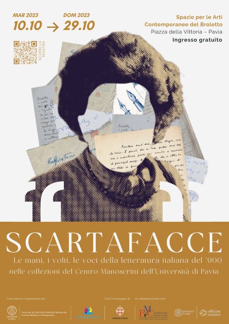 Scartafacce, mostra a Pavia per i 50 anni del Centro Manoscritti fondato da Maria Corti