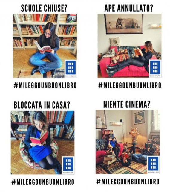 Interlinea per la campagna #mileggounbuonlibro