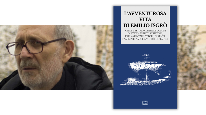 Isgrò cancella anche la sua Vita avventurosa per i suoi 88 anni con un libro di Interlinea