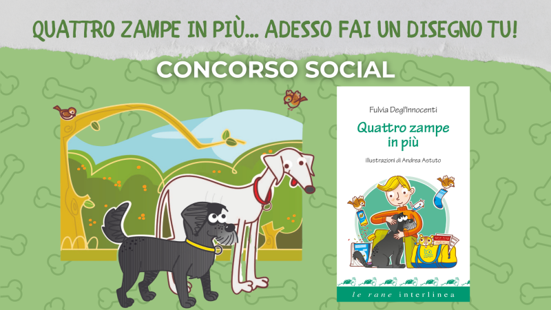 Quattro zampe in più... adesso fai un disegno tu!
