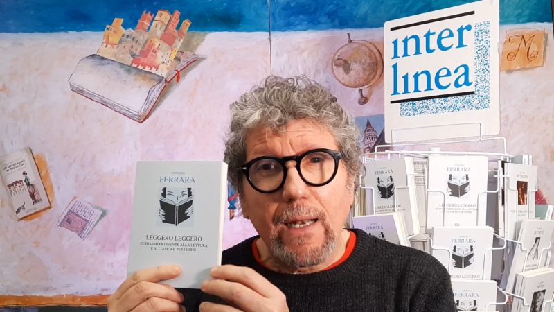 Con Nino Ferrara una guida impertinente alla lettura e all'amore per i libri