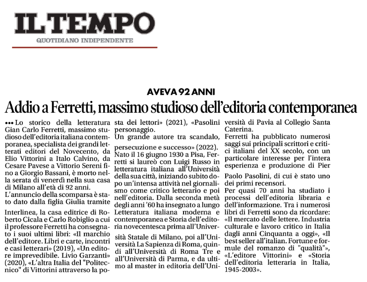 Pasolini personaggio