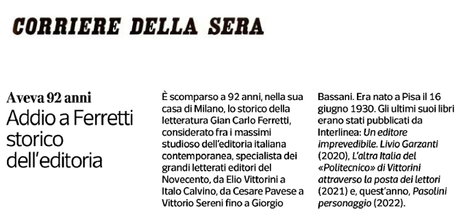 Pasolini personaggio