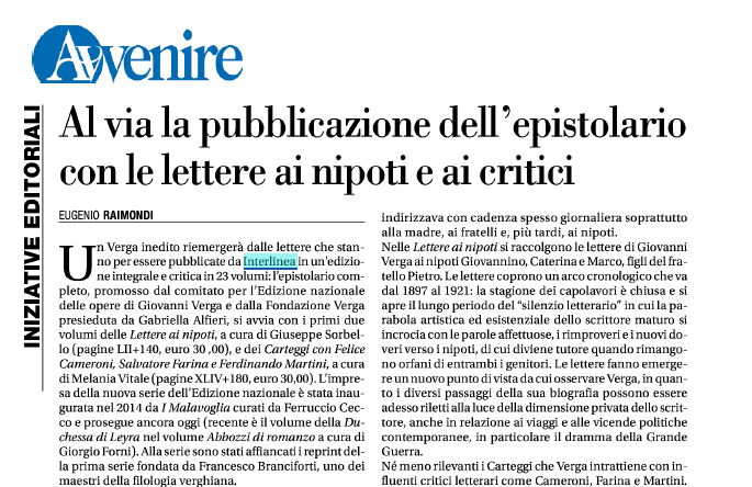 Lettere ai nipoti
