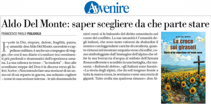 Aldo Del Monte: saper scegliere da che parte stare 