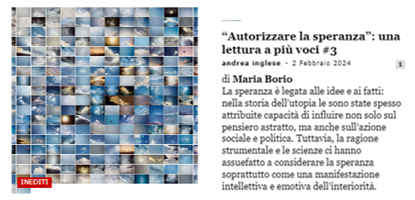 Autorizzare la speranza