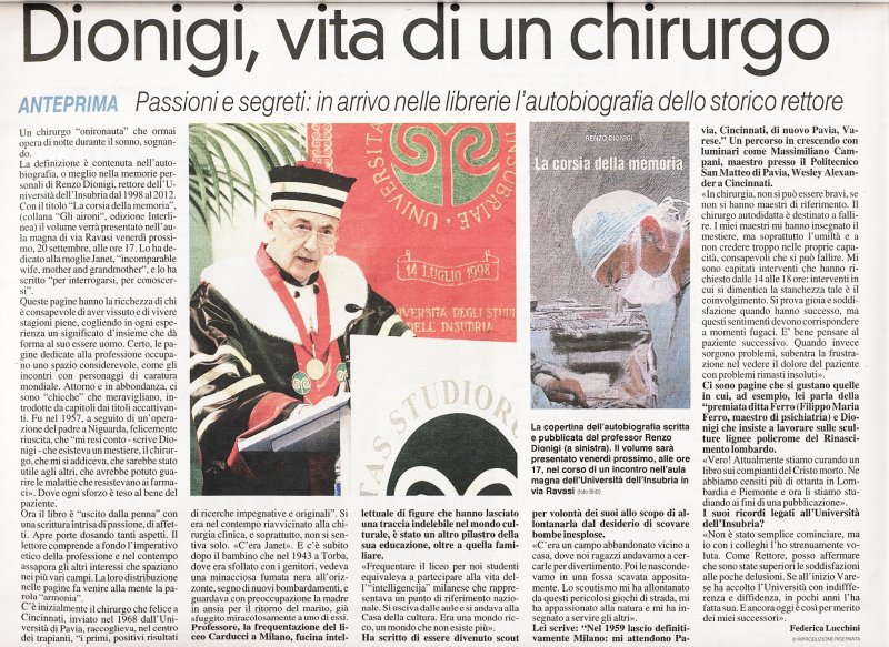 La corsia della memoria