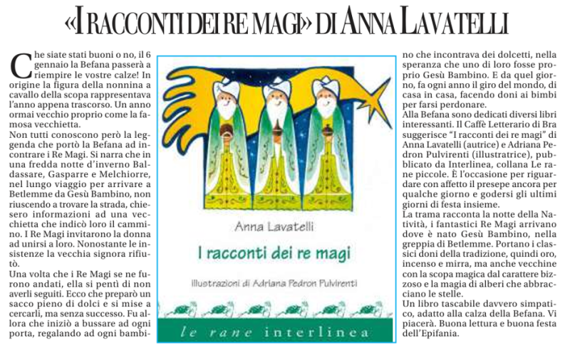 «I racconti dei re magi» di Anna Lavatelli