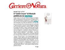 Giulio Cesare nella traduzione di Eugenio Montale