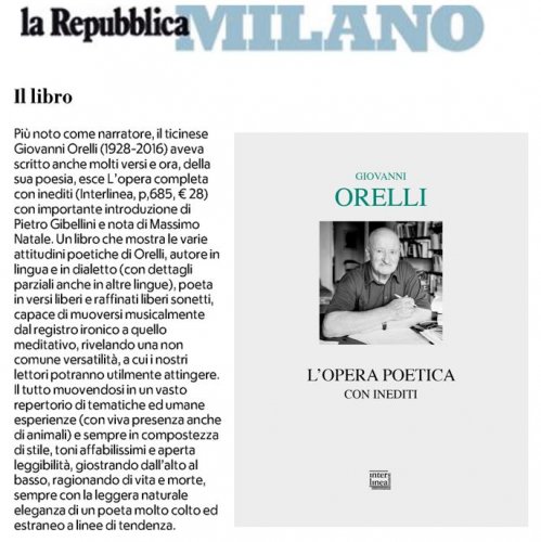L'opera poetica