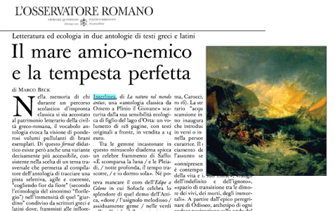 La natura nel mondo antico
