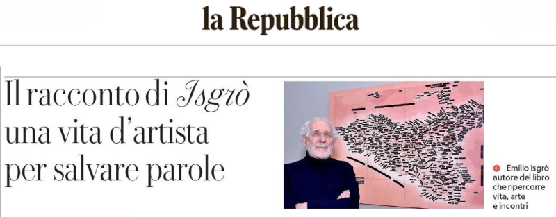 Il racconto di Isgrò una vita d'artista per salvare parole