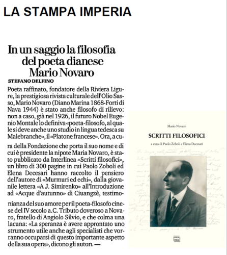 Scritti filosofici