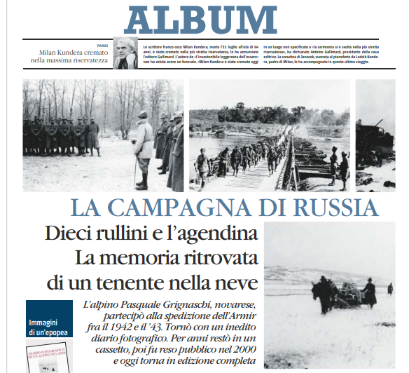 Diario fotografico di un alpino sul Don