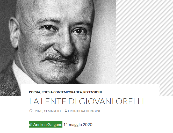 L'opera poetica
