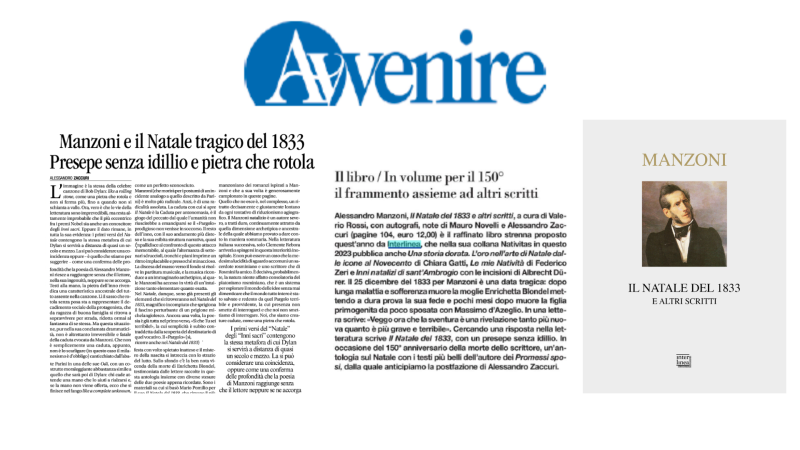 Il Natale del 1833 e altri scritti