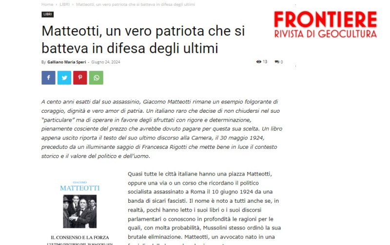 Il consenso e la forza