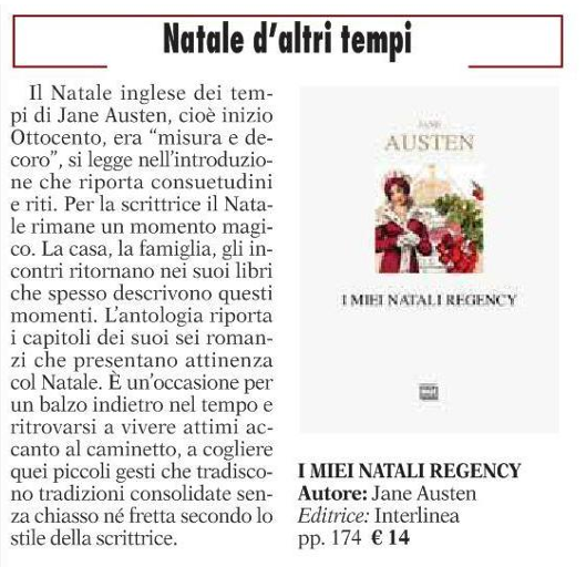 I miei Natali Regency
