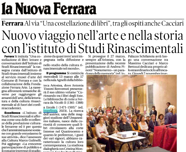 Curiosando tra i libri degli Este