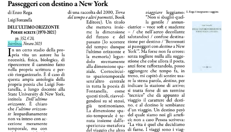Dell’ultimo orizzonte