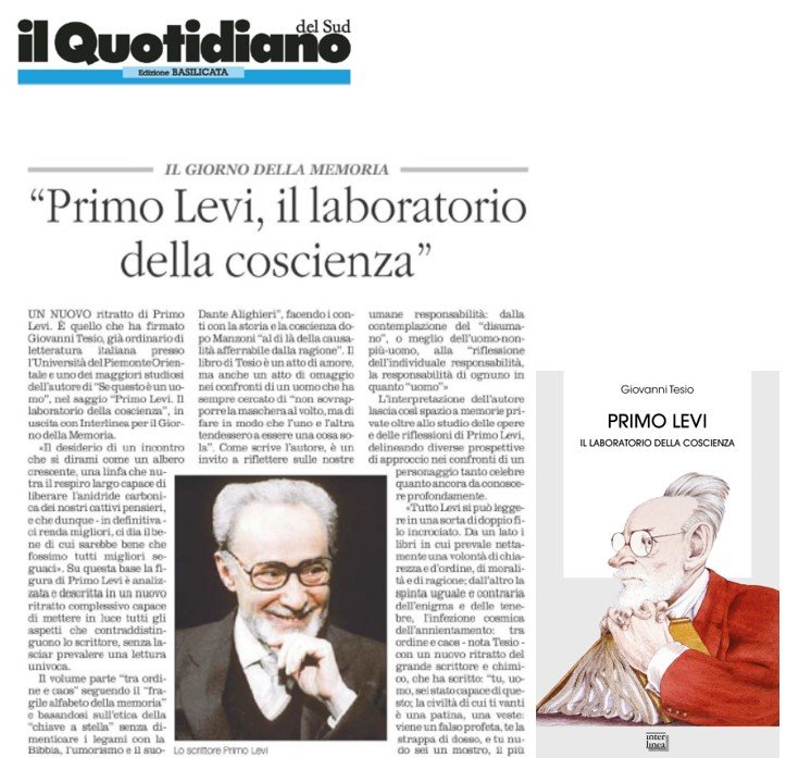 Primo Levi: il laboratorio della coscienza - Un webinar di Giovanni Tesio