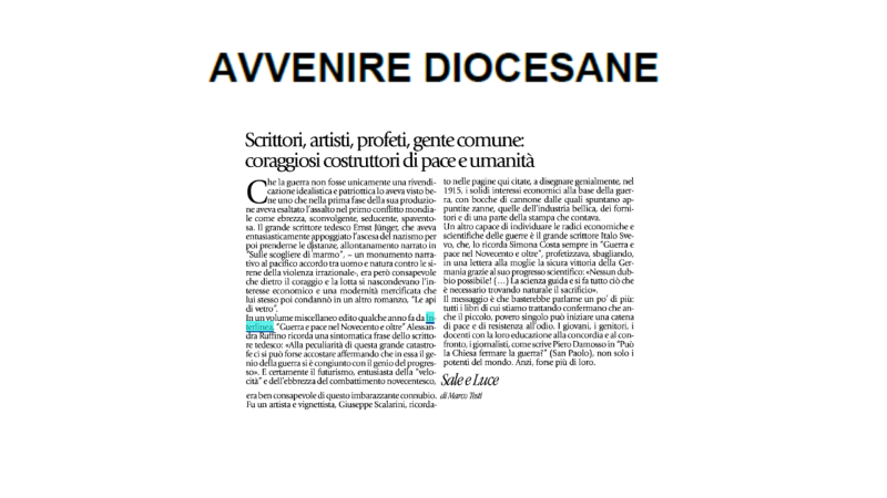 Guerra e pace nel Novecento e oltre