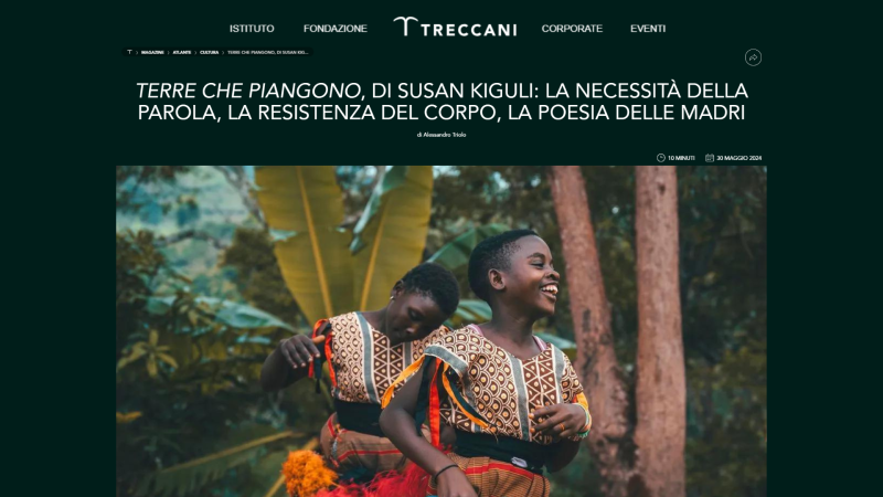 Terre che piangono