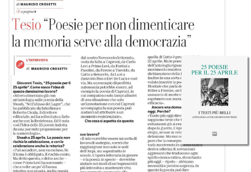 25 poesie per il 25 aprile