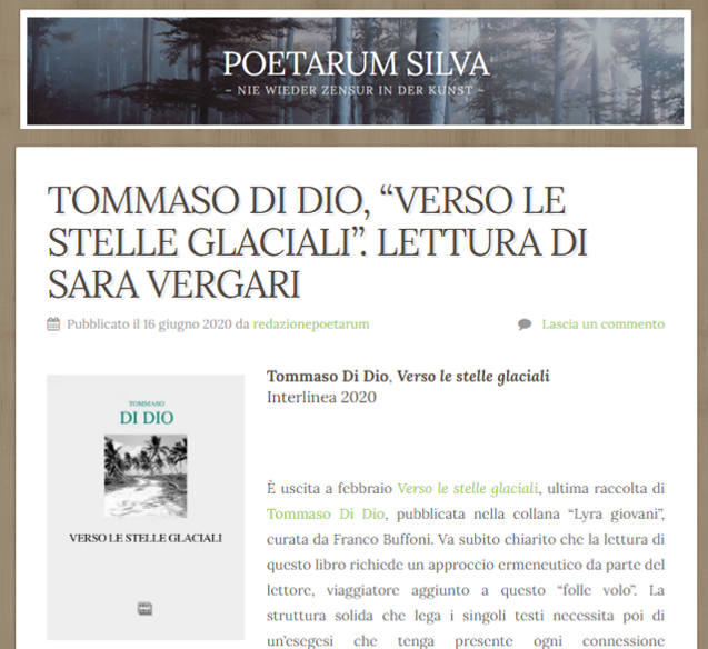 Verso le stelle glaciali